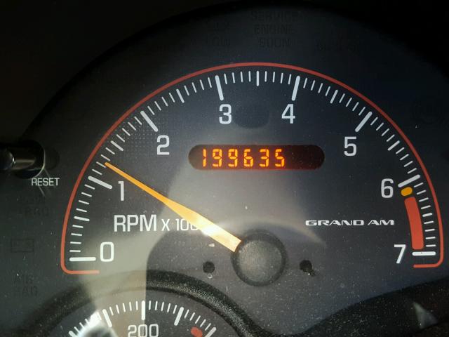 1G2NE52E55M242378 - 2005 PONTIAC GRAND AM S 栗色 照片 8