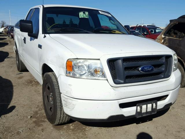 1FTRX12W67KB48758 - 2007 FORD F150 WHITE photo 1