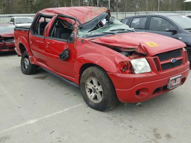 1FMZU67K45UA50451 - 2005 FORD EXPLORER S RED photo 1