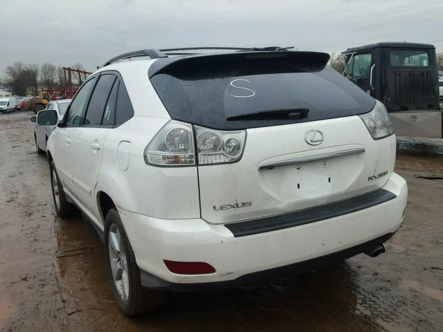 2T2HA31U66C088937 - 2006 LEXUS RX 330 WHITE photo 3