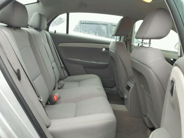1G1ZB5EB4AF208446 - 2010 CHEVROLET MALIBU LS SILVER photo 6
