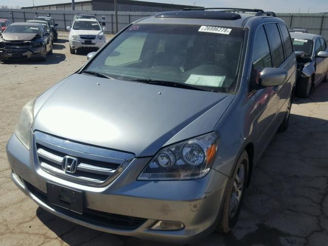 5FNRL38876B067862 - 2006 HONDA ODYSSEY TO BLUE photo 2