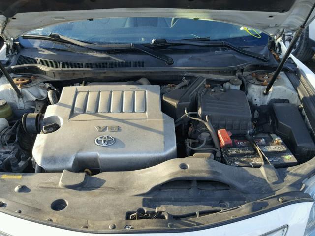 4T1BK46K67U506269 - 2007 TOYOTA CAMRY NEW WHITE photo 7