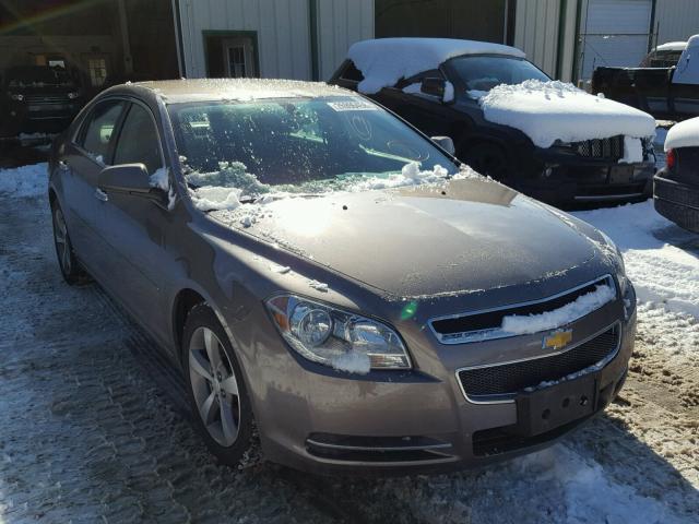 1G1ZC5E04CF250422 - 2012 CHEVROLET MALIBU 1LT BEIGE photo 1
