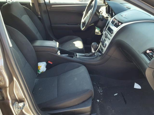 1G1ZC5E04CF250422 - 2012 CHEVROLET MALIBU 1LT BEIGE photo 5