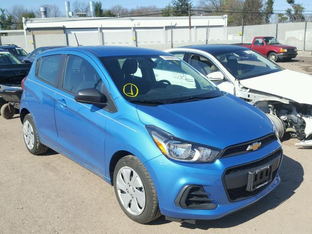 KL8CB6SA8HC730466 - 2017 CHEVROLET SPARK LS BLUE photo 1