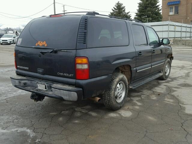 3GNEC16T13G163090 - 2003 CHEVROLET SUBURBAN C GRAY photo 4