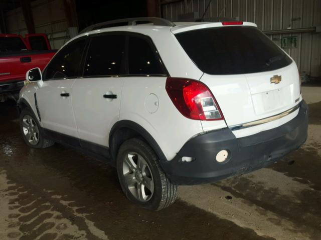 3GNAL2EK3DS598771 - 2013 CHEVROLET CAPTIVA LS WHITE photo 3