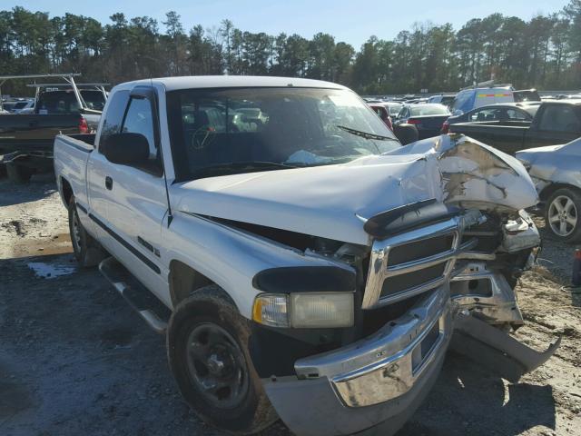 1B7HC13Z3WJ177106 - 1998 DODGE RAM 1500 WHITE photo 1