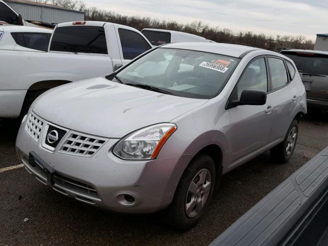 JN8AS58T79W323194 - 2009 NISSAN ROGUE S SILVER photo 2