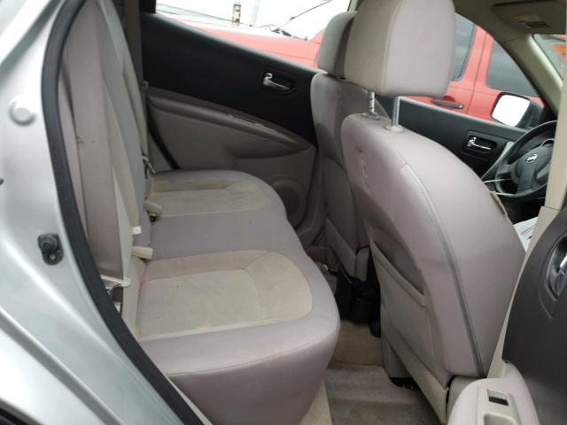 JN8AS58T79W323194 - 2009 NISSAN ROGUE S SILVER photo 6