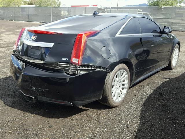 1G6DJ1ED9B0108509 - 2011 CADILLAC CTS PERFOR BLACK photo 4