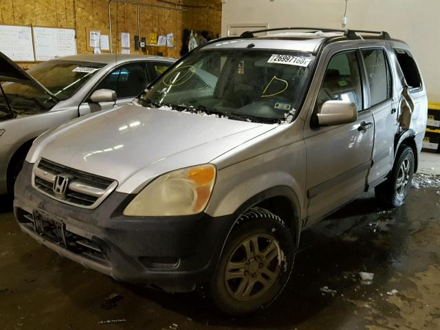 SHSRD78894U206951 - 2004 HONDA CR-V EX SILVER photo 2