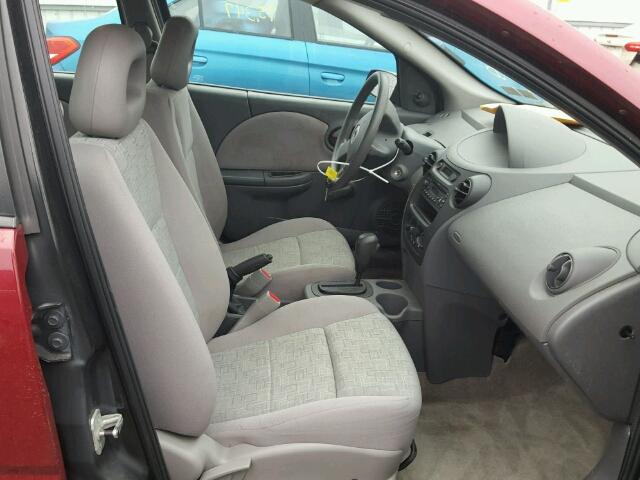 1G8AG52FX5Z157238 - 2005 SATURN ION LEVEL BURGUNDY photo 5