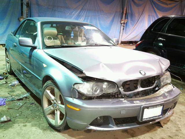 WBABW33466PX84589 - 2006 BMW 325 CI BLUE photo 1