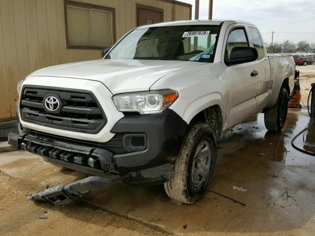 5TFRX5GN4GX068661 - 2016 TOYOTA TACOMA ACC WHITE photo 2