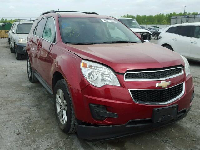 2GNALBEK5E6103521 - 2014 CHEVROLET EQUINOX LT RED photo 1