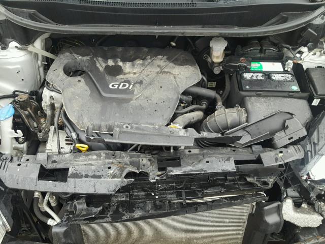 KNADM4A39F6448455 - 2015 KIA RIO LX Արծաթագույն լուսանկար 7