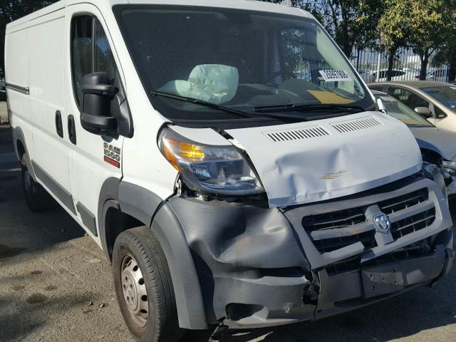 3C6TRVAG3GE114191 - 2016 RAM PROMASTER WHITE photo 1