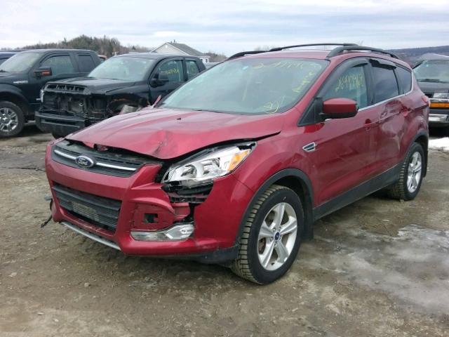 1FMCU9G90DUC18248 - 2013 FORD ESCAPE SE RED photo 2