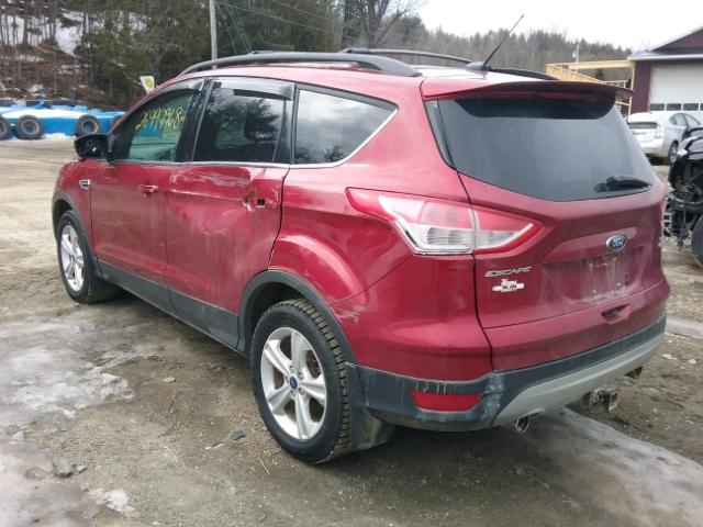 1FMCU9G90DUC18248 - 2013 FORD ESCAPE SE RED photo 3