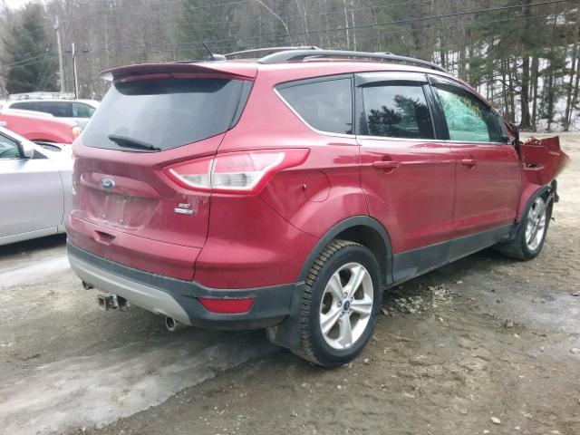 1FMCU9G90DUC18248 - 2013 FORD ESCAPE SE RED photo 4