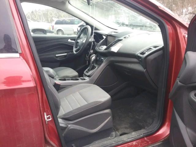 1FMCU9G90DUC18248 - 2013 FORD ESCAPE SE RED photo 5