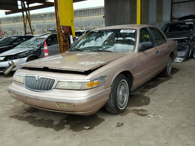 2MELM74W8TX648831 - 1996 MERCURY GRAND MARQ TAN photo 2