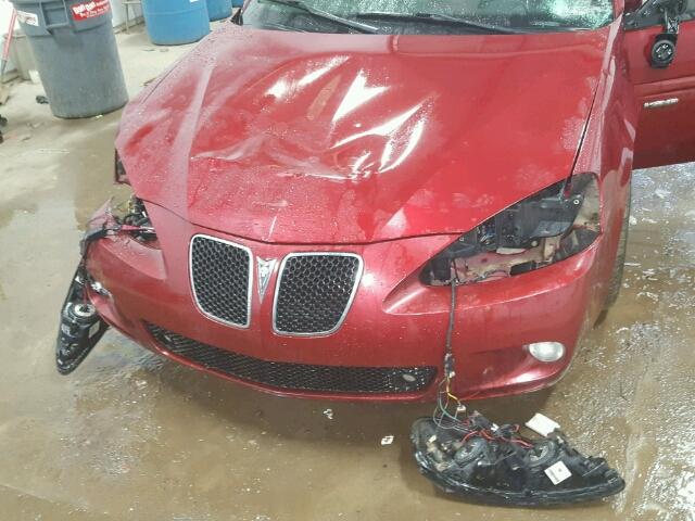 2G2WC58C881106164 - 2008 PONTIAC GRAND PRIX Tünd qırmızı foto 7