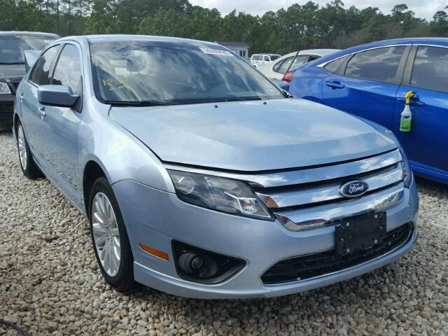 3FADP0L33BR162054 - 2011 FORD FUSION HYB BLUE photo 1