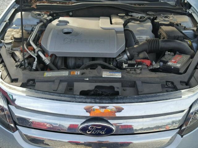 3FADP0L33BR162054 - 2011 FORD FUSION HYB BLUE photo 7