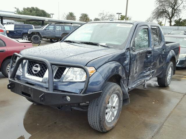 1N6AD0EV1FN759536 - 2015 NISSAN FRONTIER S BLUE photo 2