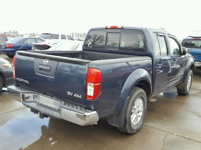 1N6AD0EV1FN759536 - 2015 NISSAN FRONTIER S BLUE photo 4