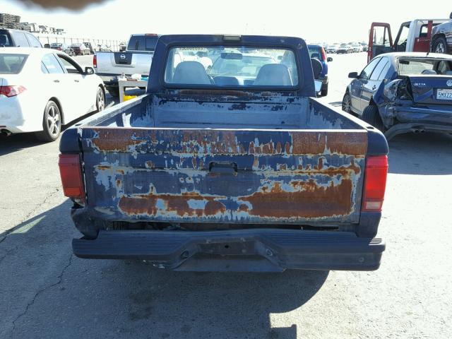 1FTCR10A6MTA27578 - 1991 FORD RANGER BLUE photo 6