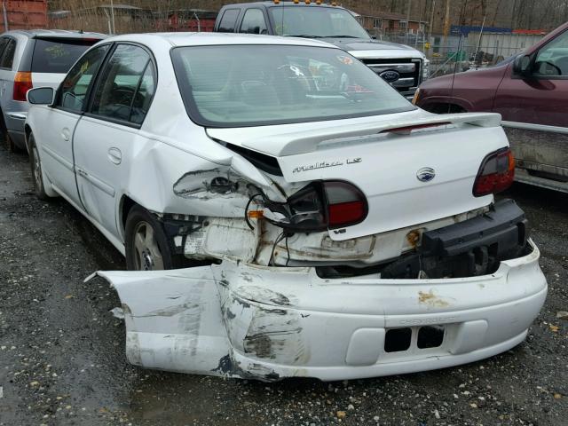 1G1NE52J72M536250 - 2002 CHEVROLET MALIBU LS WHITE photo 3