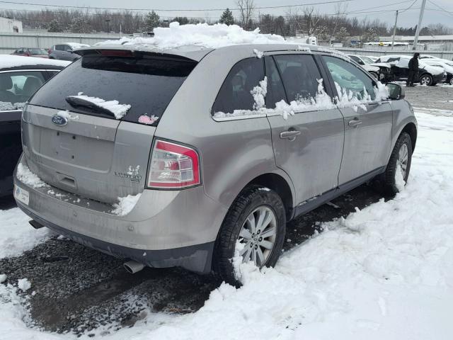 2FMDK49C28BB09498 - 2008 FORD EDGE LIMIT GRAY photo 4