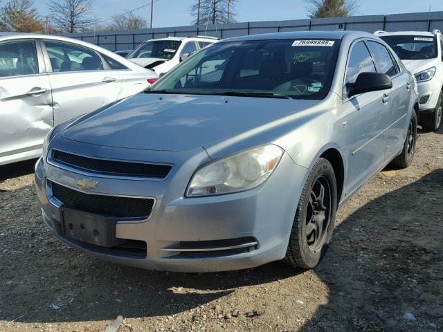 1G1ZG57B88F191644 - 2008 CHEVROLET MALIBU LS ვერცხლისფერი ფოტო 2