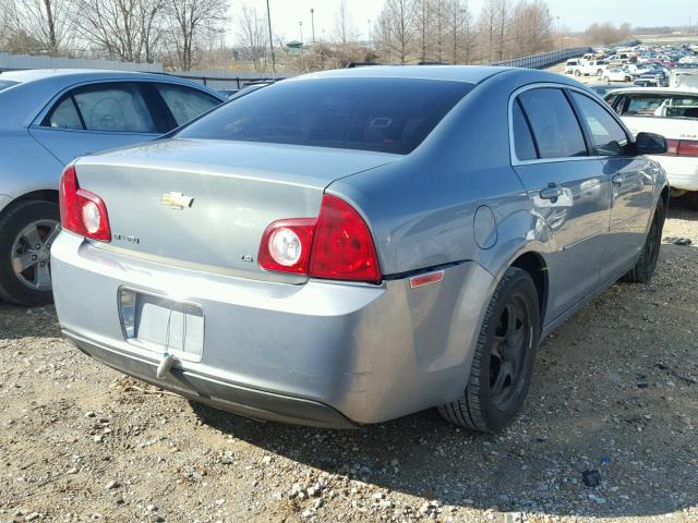1G1ZG57B88F191644 - 2008 CHEVROLET MALIBU LS ვერცხლისფერი ფოტო 4