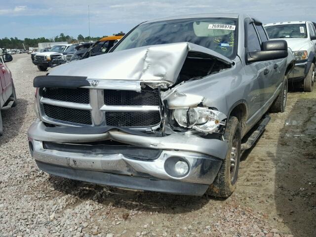 3D7KA28D24G176581 - 2004 DODGE RAM 2500 S SILVER photo 2