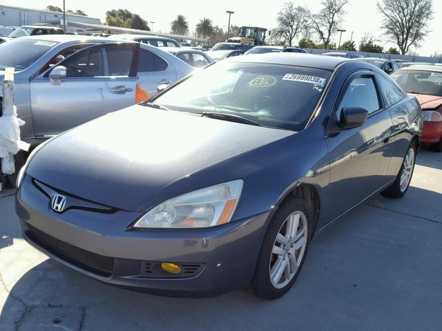 1HGCM82223A021155 - 2003 HONDA ACCORD LX GRAY photo 2