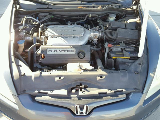 1HGCM82223A021155 - 2003 HONDA ACCORD LX GRAY photo 7