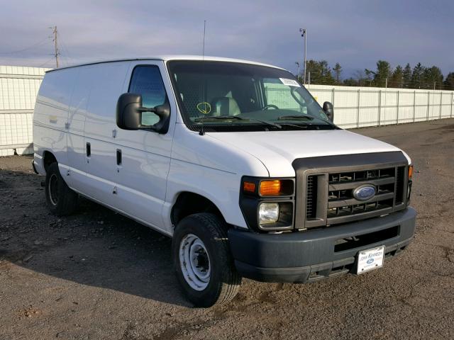 1FTSE34L28DA11649 - 2008 FORD ECONOLINE WHITE photo 1