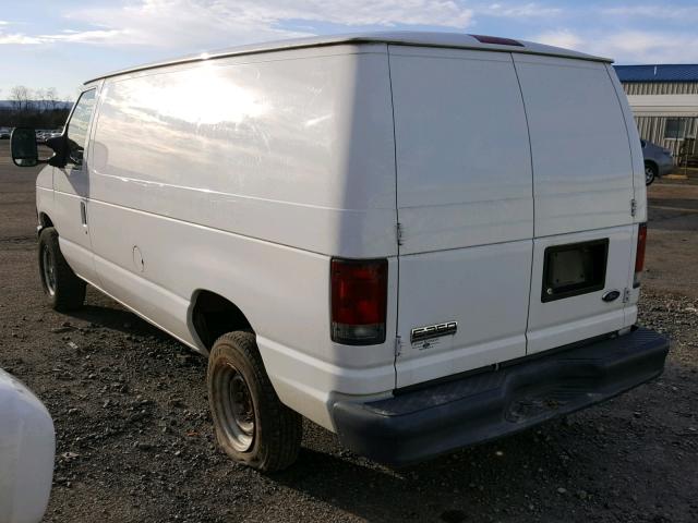 1FTSE34L28DA11649 - 2008 FORD ECONOLINE WHITE photo 3