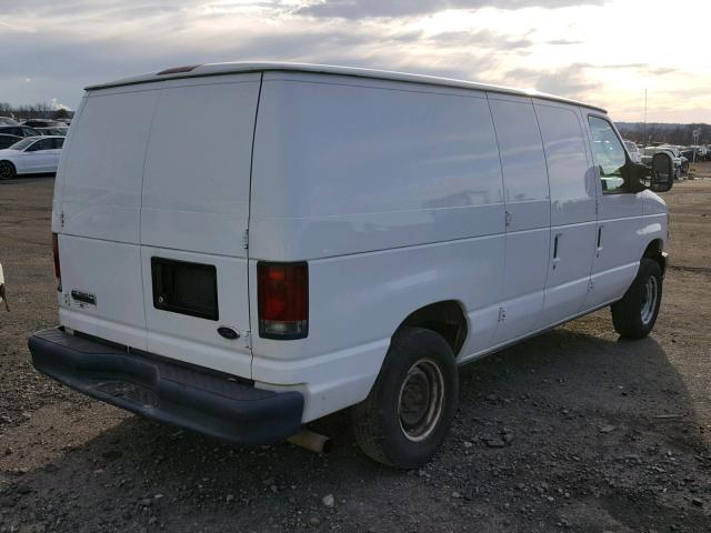 1FTSE34L28DA11649 - 2008 FORD ECONOLINE WHITE photo 4