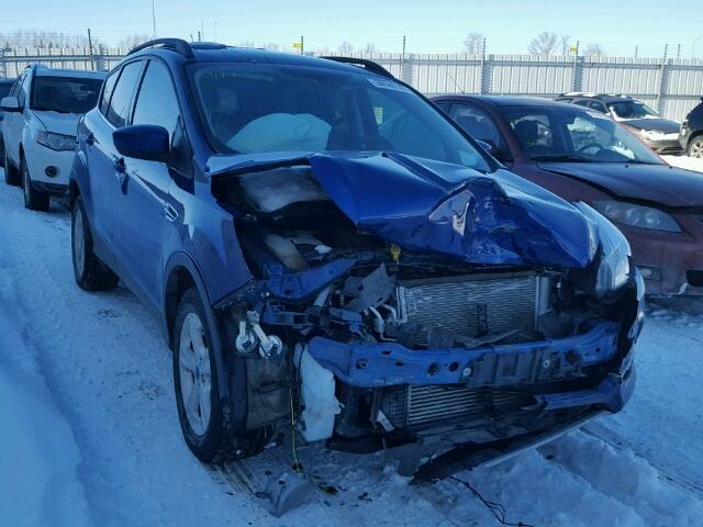 1FMCU0GX2FUB52878 - 2015 FORD ESCAPE SE BLUE photo 1