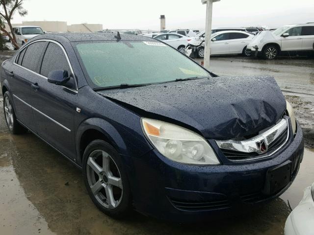 1G8ZS57B48F234747 - 2008 SATURN AURA XE BLUE photo 1