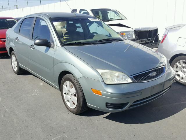 1FAHP34N16W226176 - 2006 FORD FOCUS ZX4 GREEN photo 1