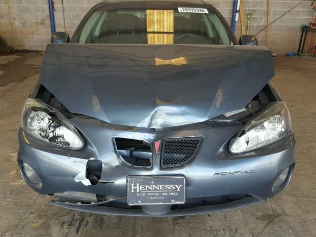 2G2WP552661147437 - 2006 PONTIAC GRAND PRIX BLUE photo 9