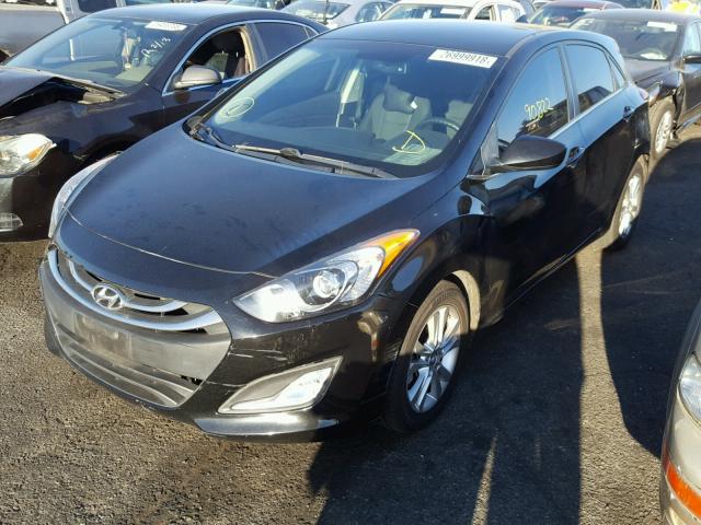 KMHD35LE4DU068275 - 2013 HYUNDAI ELANTRA GT BLACK photo 2