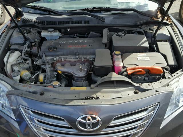 JTNBB46K373025269 - 2007 TOYOTA CAMRY NEW GRAY photo 7